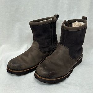 Men’s brown Ugg boots. size 10, fit a little big. Average wear, some scuffs,